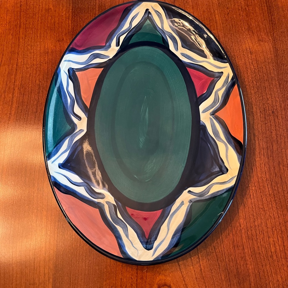 Gail Pittman Oval Platter - Picture 2 of 6
